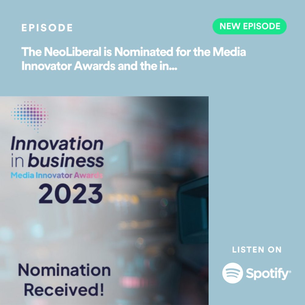 RenaldoMcKenzie's tweet photo. Exciting News! from #TheNeoLiberalPost! We are thrilled to share that #TheNeoLiberal @theneoliberalco has been nominated for the 2023 #MediaInnovatorAwards by #InnovationinBusiness and @AI_Global_Media . What is the Media Innovator Awards? This prestigious award recognizes outstanding achievements in the #mediaindustry, applauding those who have demonstrated exceptional innovation and excellence in a rapidly evolving landscape. Learn more about the Award and the idea behind it on #TheNeoLiberalRound #Podcast Season 7 Episode 33 entitled: The NeoLiberal is Nominated for the Media Innovator Award and the Excellence in Business Award via @Spotify @forpodcasters etc. https://t.co/6BTQLUXHVB. Every recognition no matter the popularity is worthwhile and significant as each serves as a stepping stone for the next....