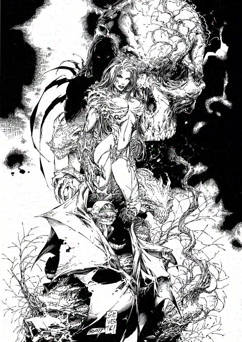 #WITCHBLADE #10/ #DARKNESS #0 CVR
PEN: Marc Silvestri
INKS:BATT Matt Banning
To kick things off now that I've moved in to the #pacificnorthwest, here's this creepy cover which was a big tease for the Darkness launch.
#memories #marcsilvestri
#mattbanning #batt#batman #wolverine