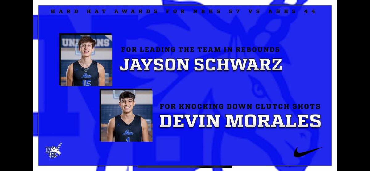 NBHS Unicorn Basketball tweet media