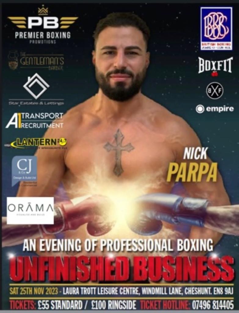 UK Cypriot boxer Nick Parpa is back in the ring
parikiaki.com/2023/11/uk-cyp…
<a href="/nickparpa/">Nick “Nightmare” Parpa 🇬🇧🇨🇾</a>