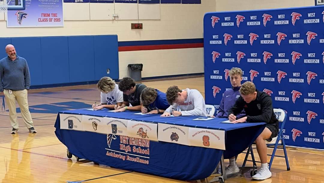 ⚾️ Signing Day @ WHHS!    <a href="/HudsonPressley/">Hudson Pressley</a> Cleveland Community College
<a href="/amaniperin0/">Amani Perin</a> Milligan University
<a href="/EliShinn3/">Eli Shinn</a> - Cleveland Community College
<a href="/RyanKasney/">Ryan kasney</a> - Savannah State University
<a href="/jack_lyda4/">Jackson Lyda</a> - Western Carolina University
<a href="/TruittManuel/">Truitt Manuel</a> - North Carolina State University
