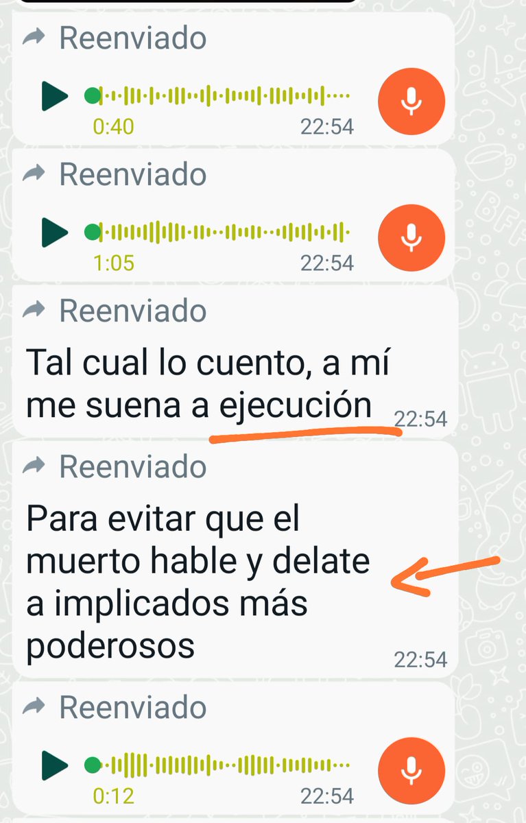 GabrielAraujoES's tweet image. Corrección: el chat no es policial.