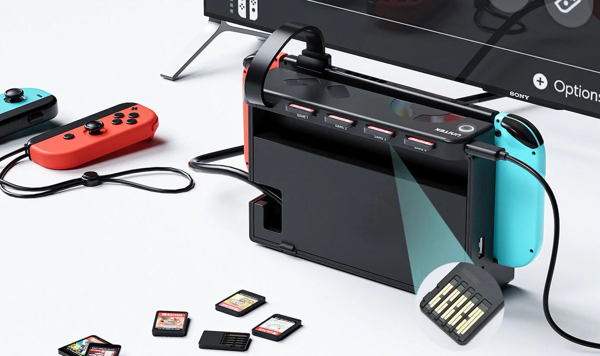 ニュース】Nintendo Switch用「ソフト切替えカードリーダー」発表
