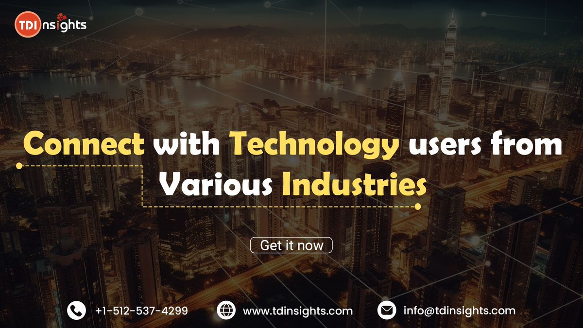 TD_Insights's tweet photo. Improve your campaigns for better roi and connect with technology users from various industries with our email database.
Get it now: https://t.co/bEsqXC5LSj
#technology #decisionmakers #professionals #ROI #sales #audience #leads #b2bemaillist #b2bindustry #TDInsights https://t.co/zcd8oYWP9L