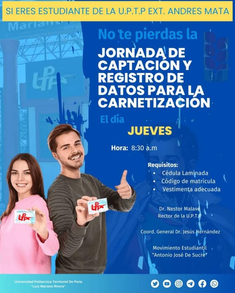 gestionuptp2019's tweet photo. #uptparia #universidad #estudiantes https://t.co/129vxoUiwz