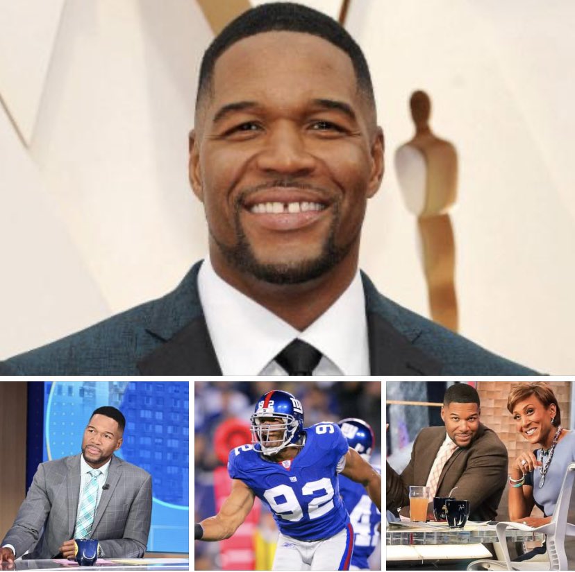 JudyGra35816777's tweet photo. This former defensive end for the New York Giants, is now in our living rooms as the co-host of Good Morning America, is celebrating his birthday today...Happy Birthday | #MichaelStrahan!
#krnb #birthday #GoodMorningAmerica #LiveLifeSmooth https://t.co/9G3Wfrd5n9