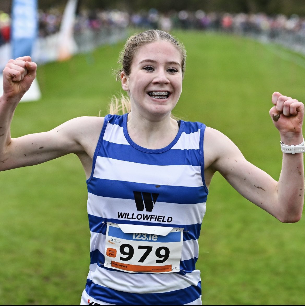 OLSPCKPE's tweet photo. She’s done it again! ⭐️💫

Emer McKee is All Ireland Cross Country Champion! This qualifiers her to represent Ireland at the Celtic Cross Country to be held in Scotland in January 2024. 

Congratulations to Cara McDermott who also won gold as part of the team. 💪🏻⭐️

#teamknock https://t.co/eMD3UcYMaB
