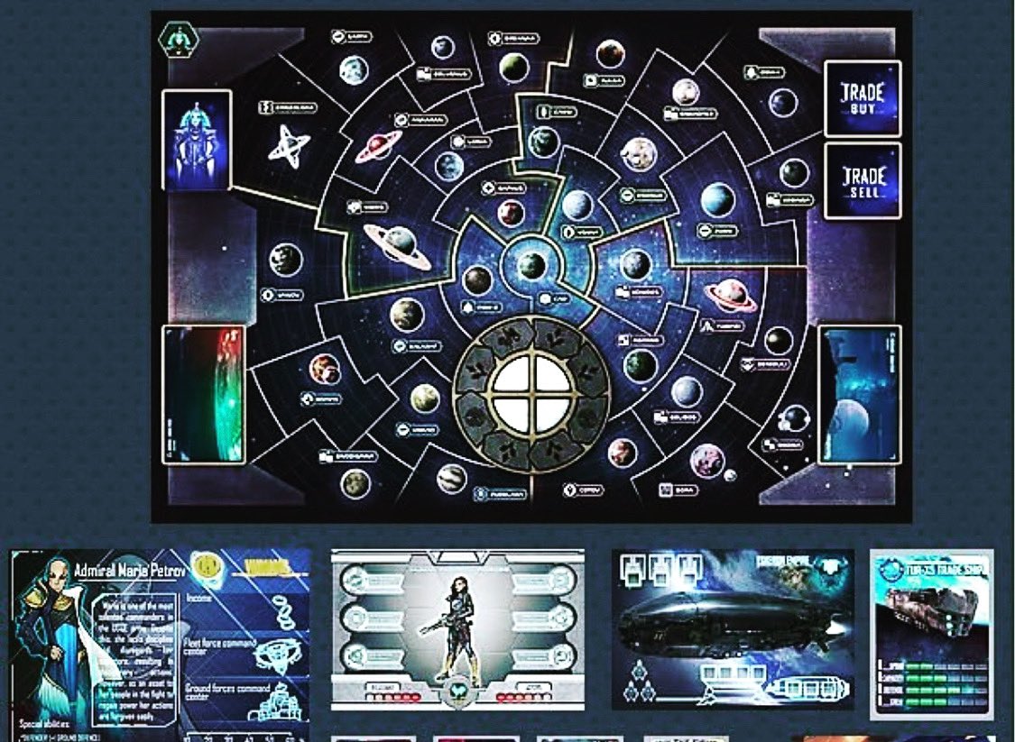 Galactic Rage is back!!! #boardgame #boardgames #scifi #GameMaker