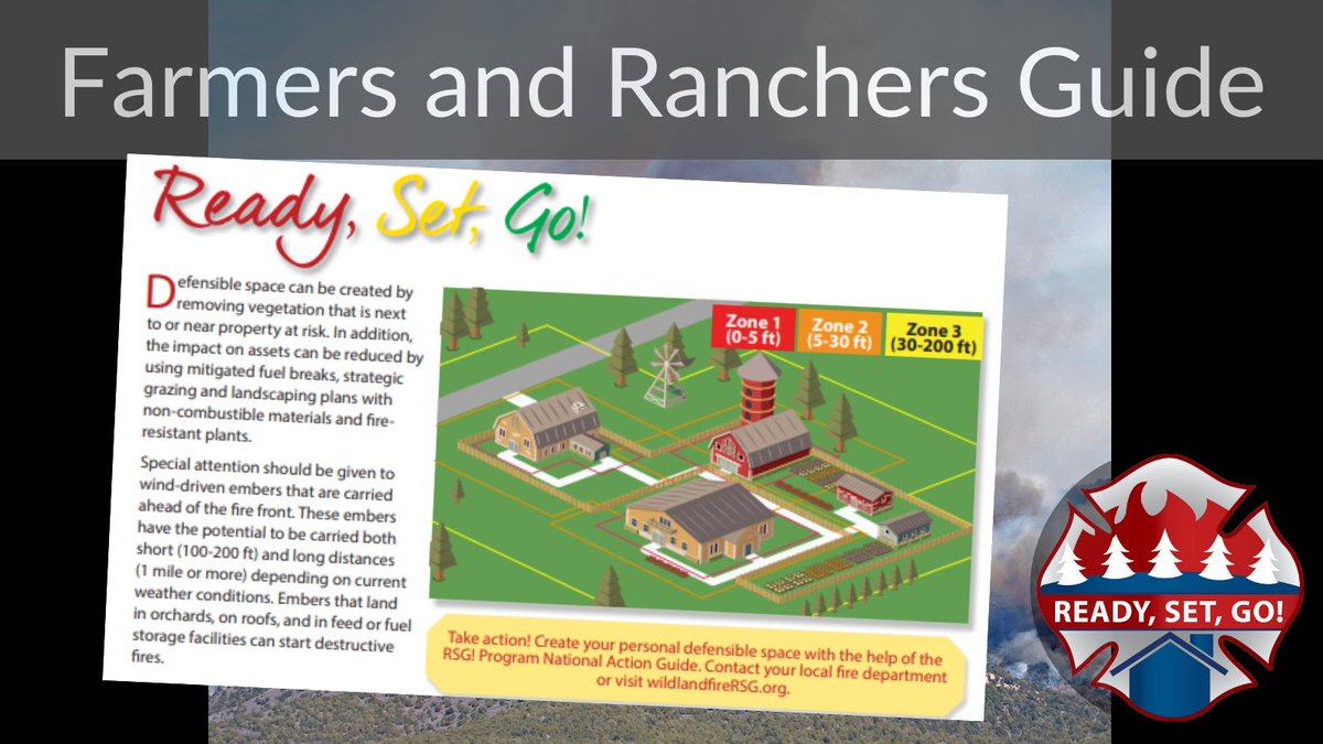 RSG! Program (@rsgprogram) on Twitter photo Check out the Wildland Fire Preparedness for Farmers and Ranchers Guide by the <a href="/RSGProgram/">RSG! Program</a> and learn how your community can better prepare their lands, crops, and livestock! View here: buff.ly/3sM9ZQV
<a href="/IAFC/">IAFC</a> <a href="/IAFC_WFP/">WildFire Programs</a>
#fireadapted #wildfireready Check out the Wildland Fire Preparedness for Farmers and Ranchers Guide by the <a href="/RSGProgram/">RSG! Program</a> and learn how your community can better prepare their lands, crops, and livestock! View here: buff.ly/3sM9ZQV
<a href="/IAFC/">IAFC</a> <a href="/IAFC_WFP/">WildFire Programs</a>
#fireadapted #wildfireready