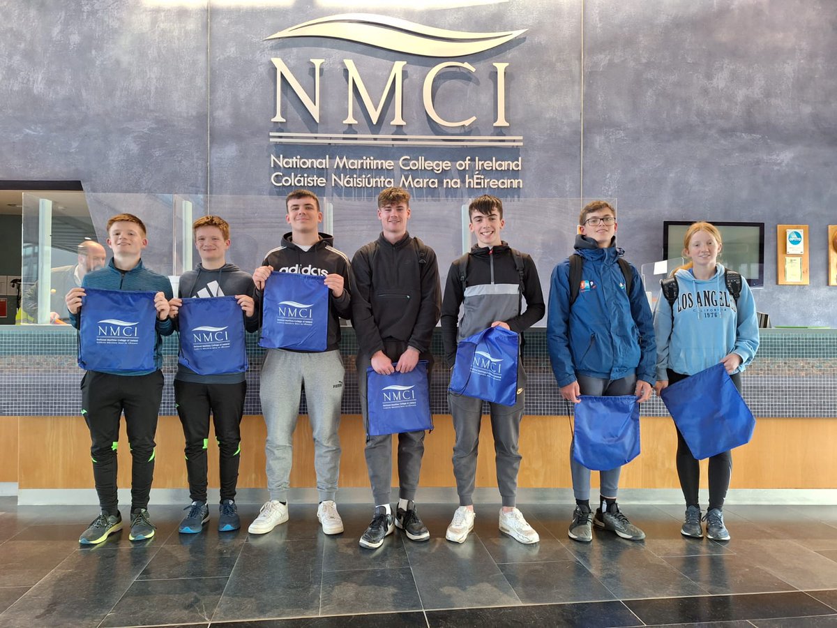 BrianDevitt's tweet photo. A pleasure to welcome our second group of pupils to the NMCI TY Programme from Midleton CBS, Coliste Muire Crosshaven, St Angelas College Cork, Kinsale Community School and St. Francis College Rochestown. @colmuirechaven @MidletonCBSPPU @Iheartstangelas @KinsaleComSch @rococork https://t.co/qa2iweRNvB