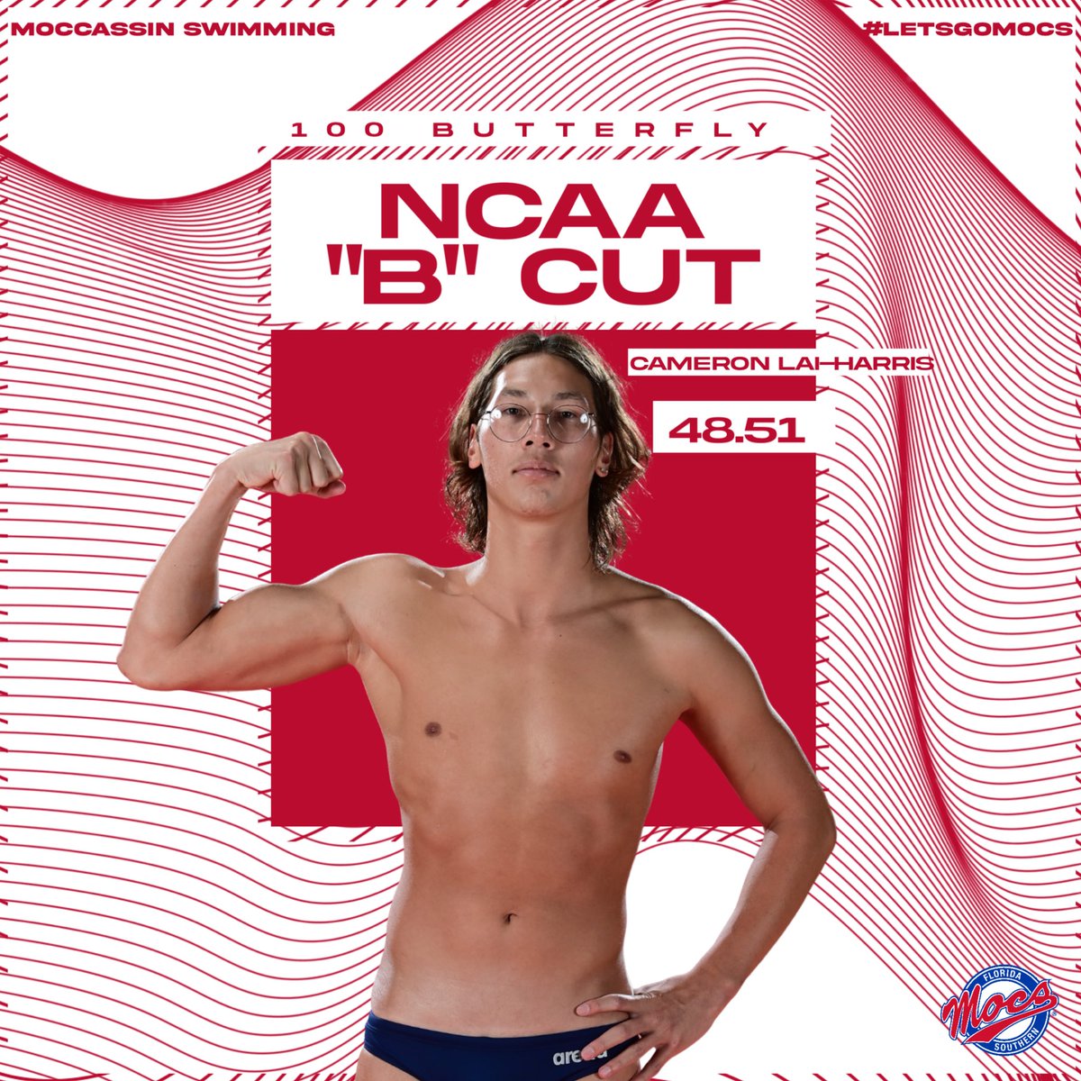 FSC_Swimming's tweet photo. NCAA CUTS FROM DAY 2 OF PANTHER INVITE!

🔥 Olivia Miles—400 IM B Cut
🔥 Elizabeth Sikes—100 Butterfly B Cut
🔥 Cameron Lai-Harris—100 Butterfly B Cut
🔥 Nino Viallon—100 Butterfly B Cut 

#LetsGoMocs🐍 https://t.co/YrNc00fcxl