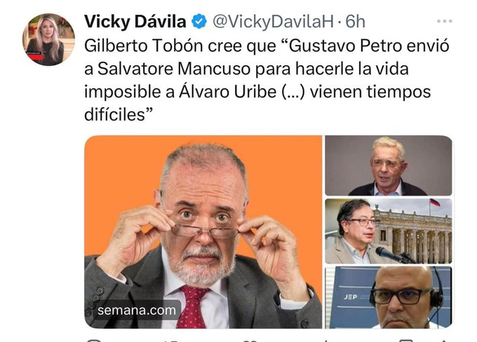 Matador000's tweet photo. @tobonsanin ha sido una de las decepciones políticas de los últimos años.
Es como una Cathy Juvinao pero con pañal Tena. https://t.co/2XpXdT9dj9