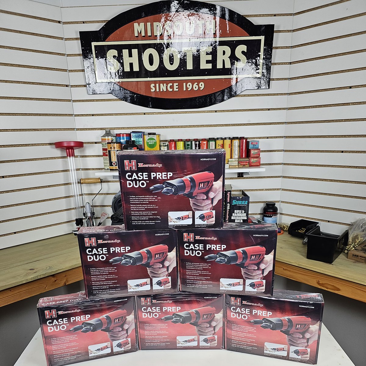 MidsouthShooter's tweet image. Time to ready some brass - better whip out the ole' Case Prep Duo!

#PreBlackFriday #caseprep #brassprep #reload #loadyourown

@TeamHornady 

*no sales on social media*
