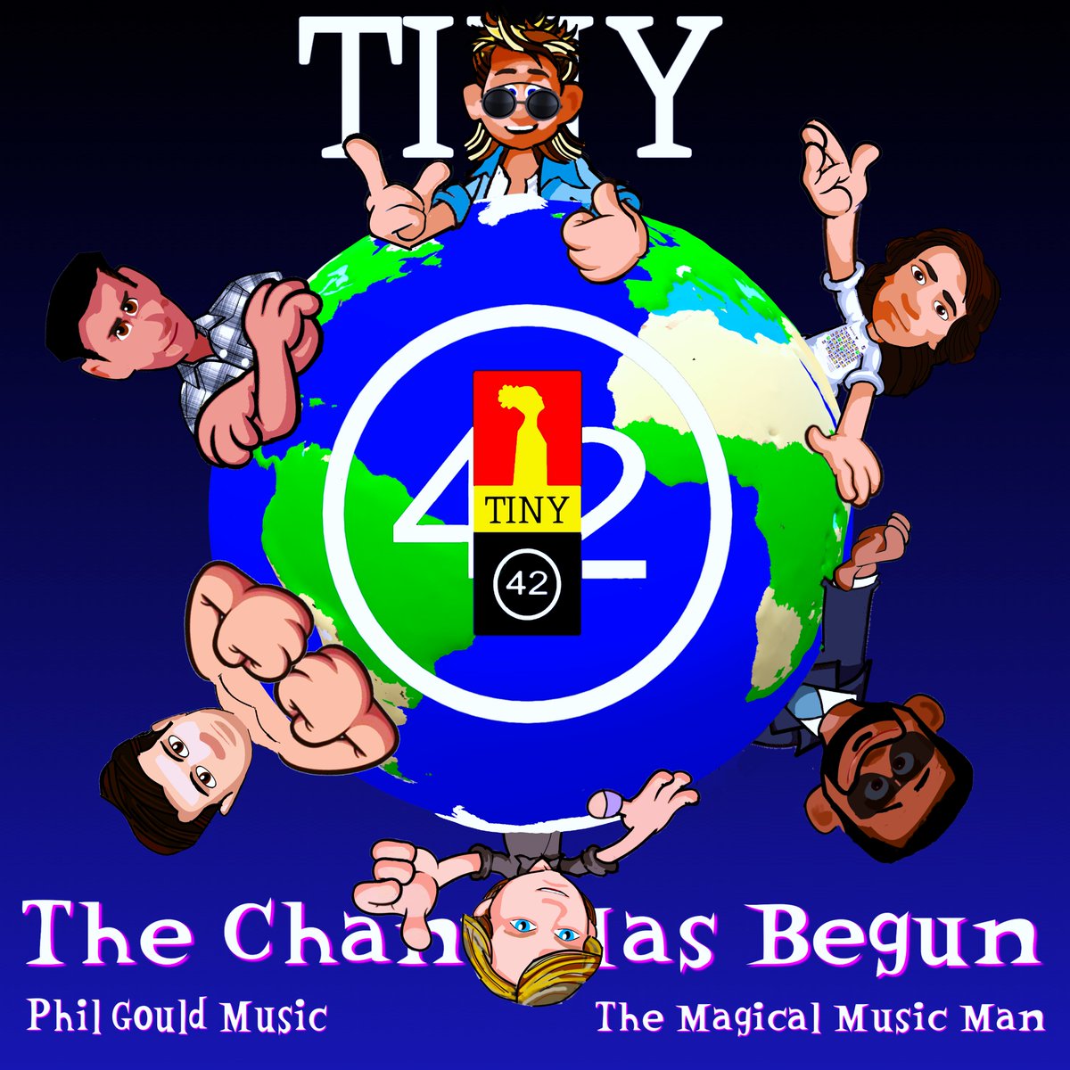 MagicalMusicMan's tweet photo. Well the #tinymusicians are ready #tinyPhil #tinyboon #tinywally #tinymark #tinygaryb & #TinyMike better crack on with that #animation for #chanthasbegun #tiny42 #themagicalworld of #themagicalmusicman 
@bongosaloon @MikeLindup @WallyBadarou #boon #garybarnacle #markking @level42official 
@Corrine_G42 @FondantMoose @MarkTob80459207 @RealPamster @Phleeper @oldmenwguitars