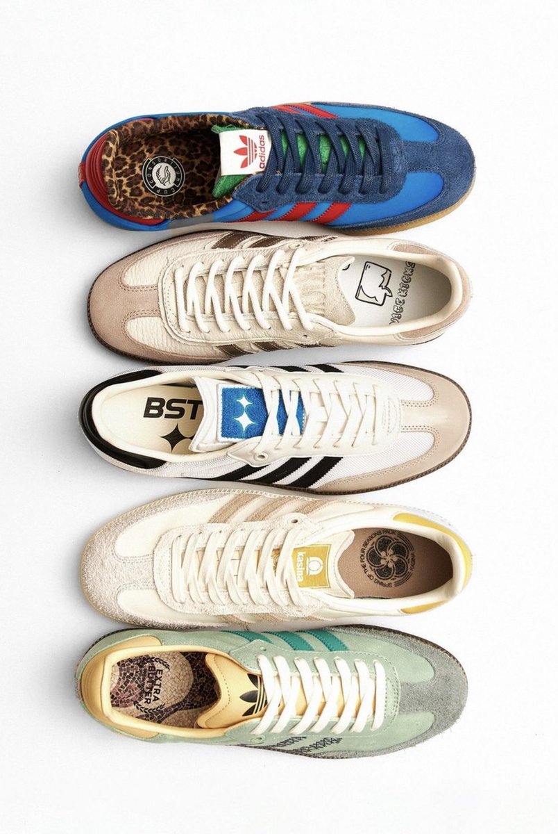 nicekicks's tweet photo. adidas Consortium Cup Samba Collection 👀 https://t.co/ekGjiakdo3