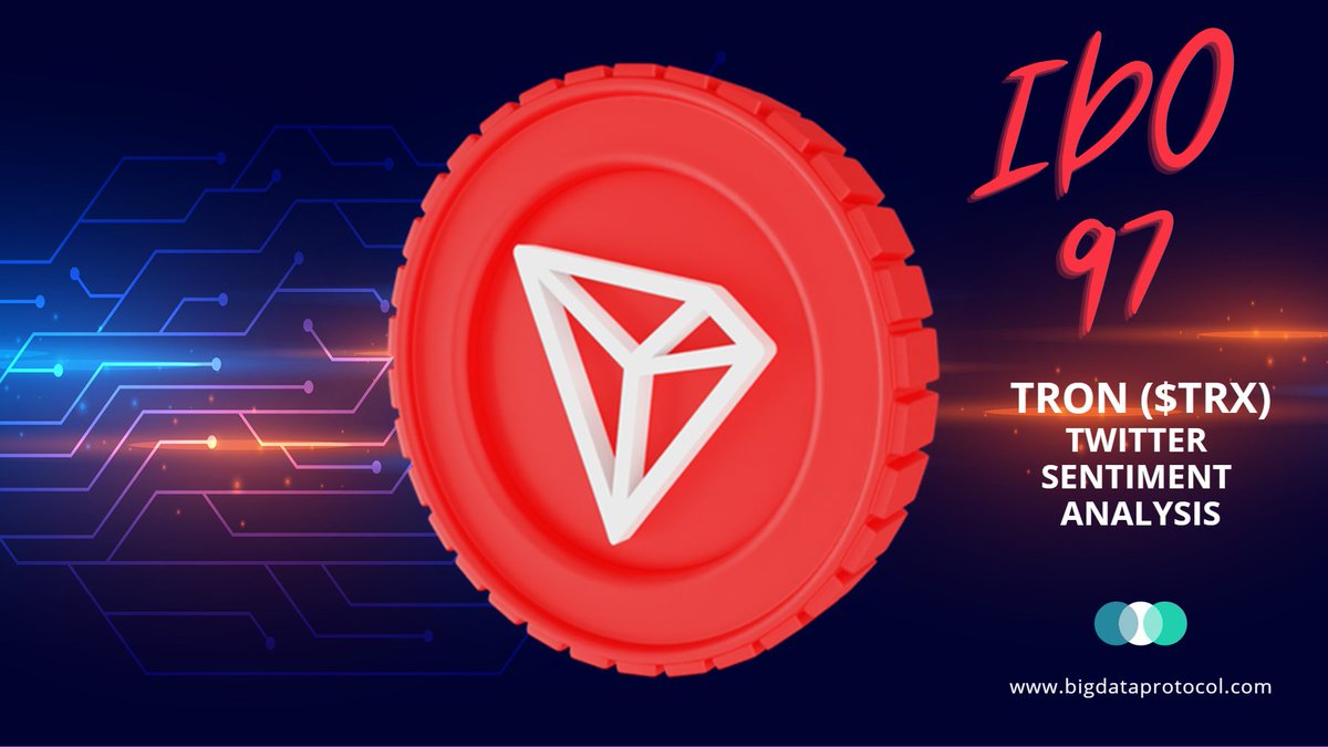 $TRX @trondao sentiment analysis is live on the $BDP Data Market 2.0! Check out the dataset and use $BDP to buy, trade, or add liquidity to the dataset here: market.bigdataprotocol.com/asset/did:op:b…