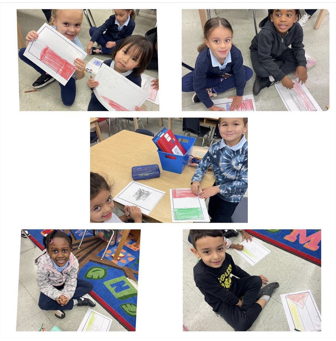 K021 has been learning about what makes them unique. We learned about the different cultures. The flags represent our ethnicities. There are so many different ethnicities in this classroom, and that is what makes our class so UNIQUE #petridesproud
#wearareallunique