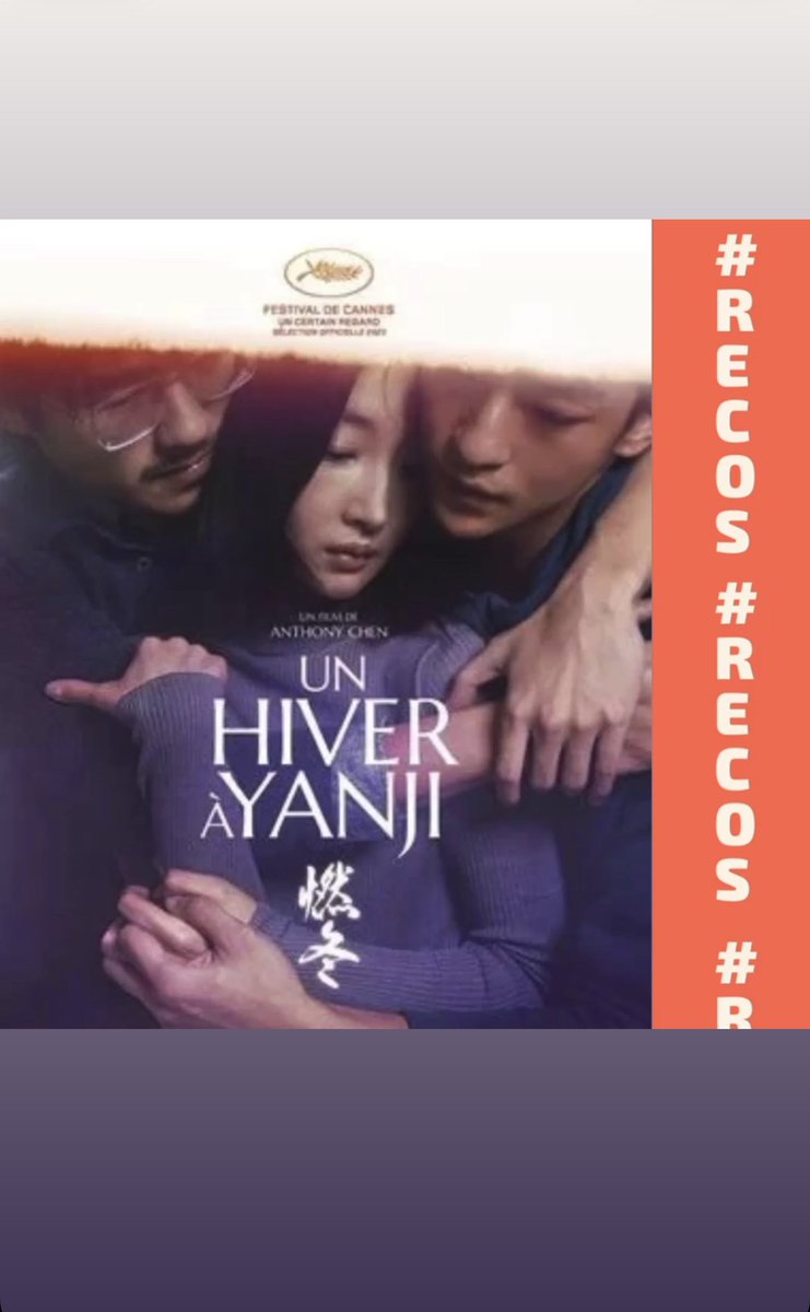 #RecosAJCF 🎥 - #HiveràYanji - Film d'Anthony CHEN, demain au cinéma 🔥🔥

💛Film dramatique chinois dans lequel, 3 jeunes Chinois, Nana, Haofeng et Xian, vous emmènent avec eux dans leur histoire et leurs secrets les plus profonds.

💅Nommé au Festival de Cannes 2023