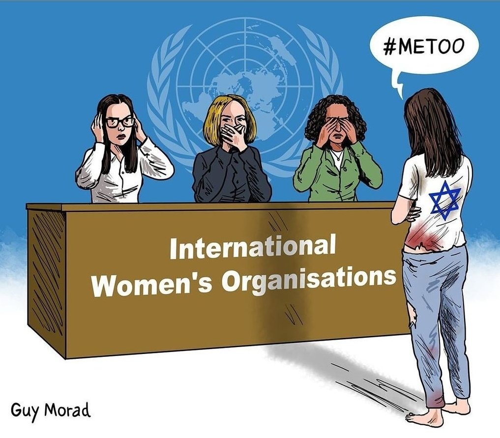 ieafro's tweet photo. #AFRICANDESCENT Where is the outcry from International women's organizations against the massive rapes perpetrated by #HAMAS on #OCTOBER7th?  #WhereAreTheFeminists? Where is the #MeTooMovement?
IF YOU STAND FOR HAMAS, YOU STAND FOR RAPE #RAPEISNOTRESISTANCE https://t.co/NVFPh2On7A