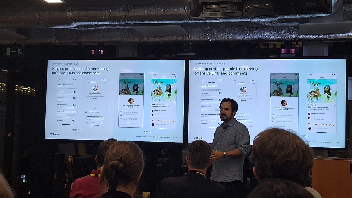 EPA at the Meta #ScreenSmart #codesigningjam in Brussels today as part of the APP co-designing process