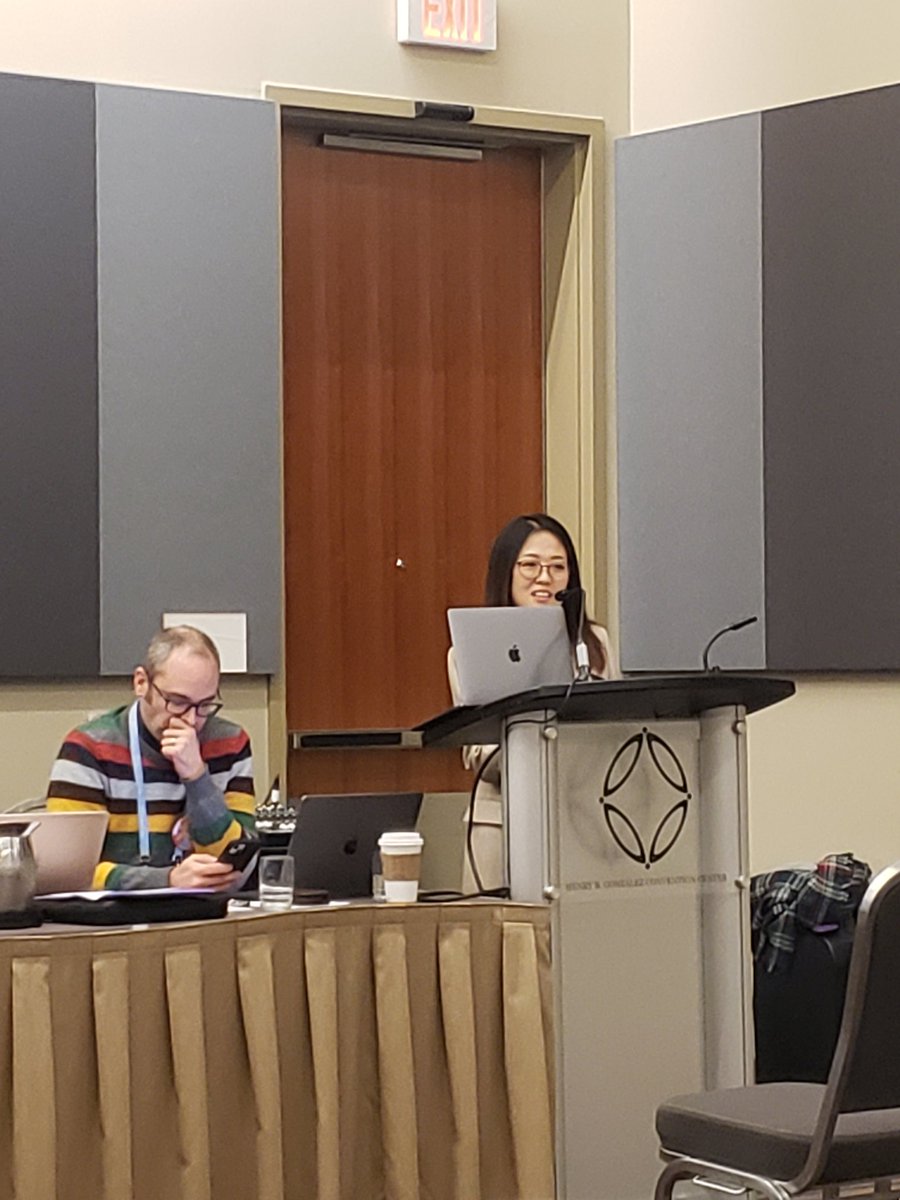 LauraHHui's tweet photo. Last day, best day! Bohye wrapped up #AARSBL23 with a smelly presentation about Revelation. https://t.co/gDvE0aW0fa