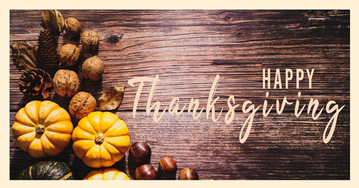 TriangleSalesKC's tweet photo. Happy Thanksgiving from all of us at Triangle Sales! We hope you all have safe travels and great times with your friends and family!

Triangle Sales will be closed Thursday, November 23rd and Friday, November 24th. https://t.co/tTEkJr5FhQ