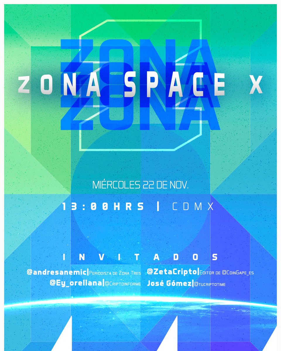 ¿Quieres saber cómo la Web3 puede revolucionar la forma en que contamos historias? ⛓

Entonces no te pierdas el Xspace "La evolución del periodismo hacia Web3", el miércoles 22 de noviembre, a las 1PM CDMX 👩‍💻

Con la participación de:
• <a href="/andresanemic/">andresanemic</a>, periodista de Zona Tres
•