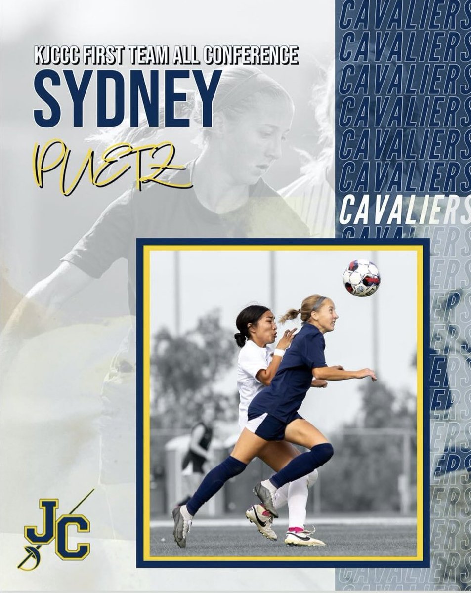 Congrats to these soccer student athletes for making all conference teams! 👏🏼