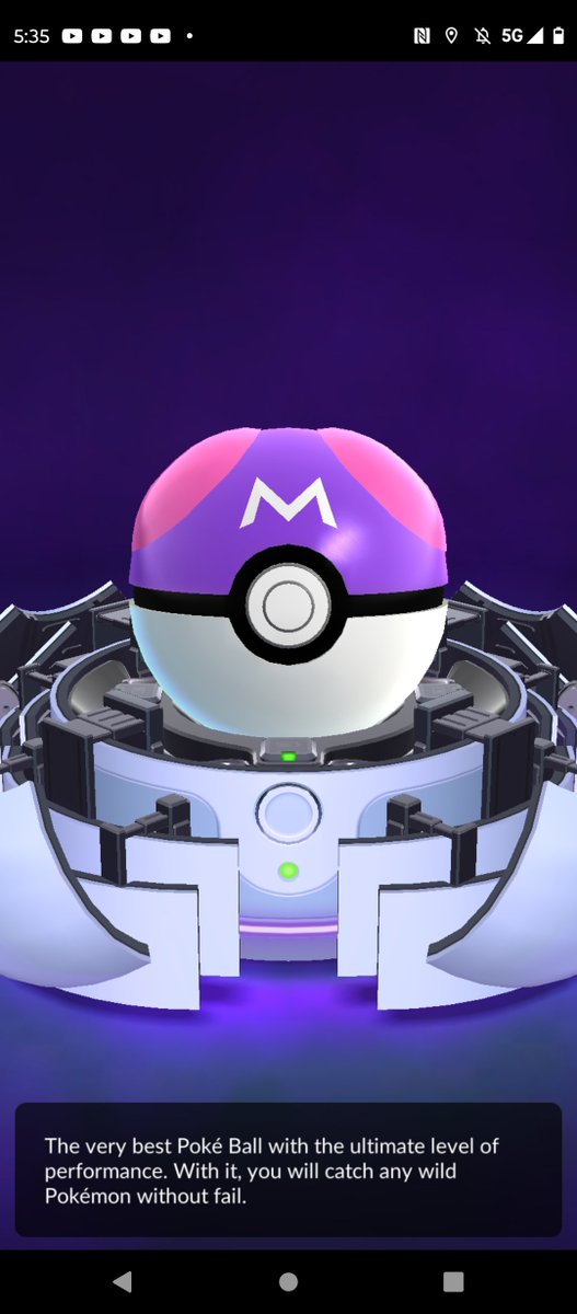 Tim25042173's tweet image. I did it, I got the Master ball! And on the last day too!
#PokemonGo #Masterball #PokemonGoMasterball