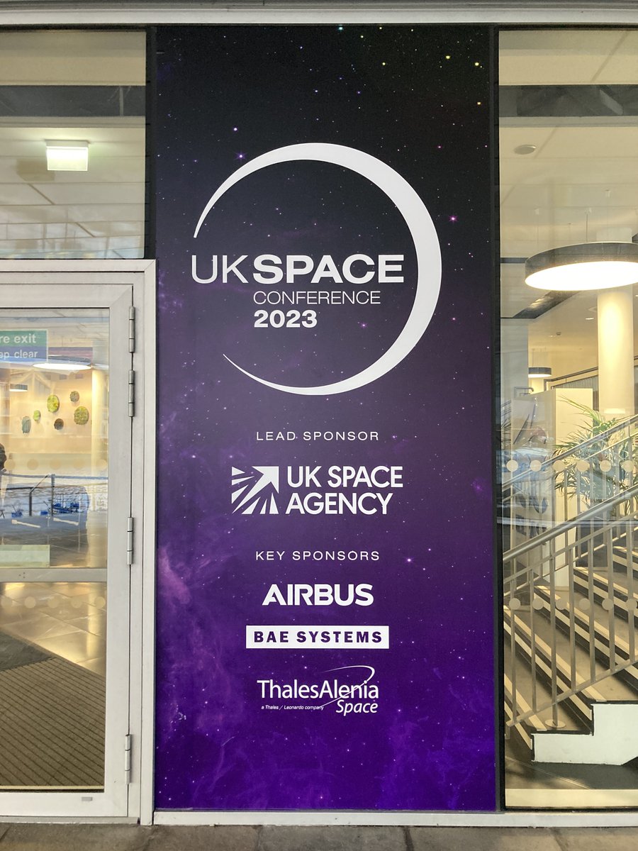 cpl43uk's tweet image. Good to be in the company of @Exotopic_Ltd at #UKSpaceConference #UKSC2023  - these guys are really stepping up to help @spacegovuk @SatAppsCatapult deliver support to #Accelerate #spacestartups @paul_bate 👍👏👏👏 #GivingBack