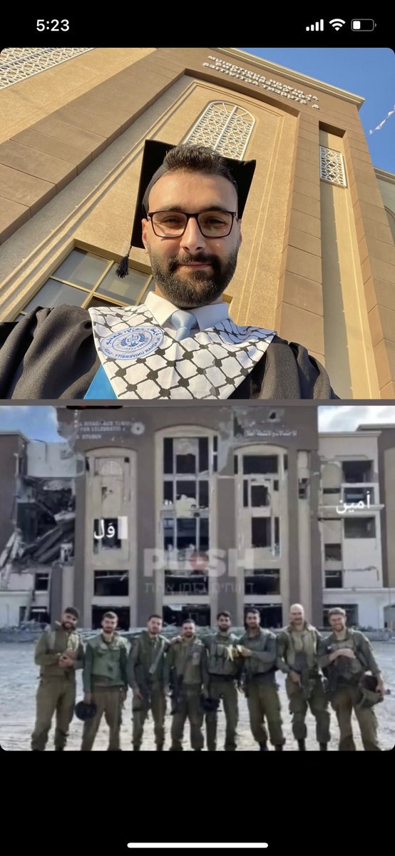 jacksonhinkle's tweet photo. 🚨🇮🇱 “ISRAELI SOLDIERS proudly destroyed one of the best universities in Gaza where thousands of students were being educated.” - @azaizamotaz9 https://t.co/dQg1Wy9ByL