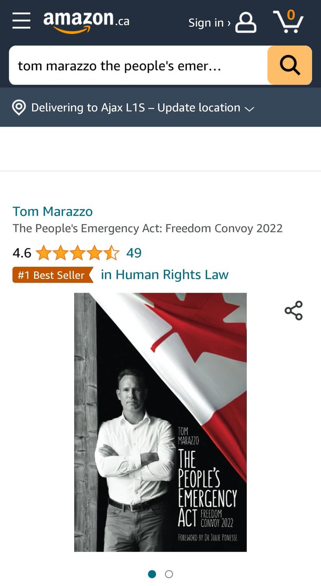 ShaunRickard67's tweet photo. Good work and congrats @TomMarazzo - #1 Best Seller in Human Rights Law 👏 https://t.co/kjfc0z5aRq