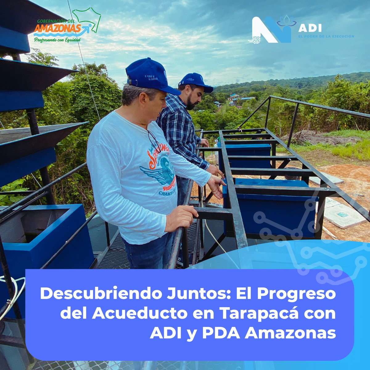 adi_adiesp's tweet photo. 💧 Descubre cómo ADI: Amazonas Desarrollo Inteligente está transformando el futuro del agua en Tarapacá. Con obras y consultorías, nos acercamos a un acueducto más eficiente y agua de calidad para todos. ¡Conéctate al progreso en ANM Tarapacá! 💦🌍 https://t.co/dKu3wTApwM