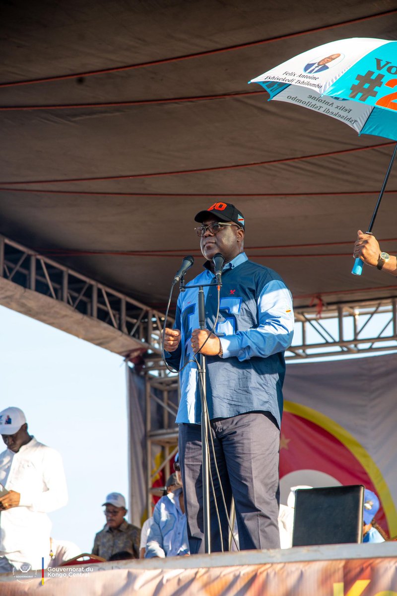ArmyObjecteur's tweet photo. Après la véritable démonstration de popularité de Félix-Antoine TSHISEKEDI TSHILOMBO à Muanda, le candidat Numéro 20 s'est rendu au terrain Sokol de Boma où une foule toute aussi compacte est venue lui témoigner sa détermination à lui accorder un second mandat.

Béton na Beto, https://t.co/NeeBxhVGOk
