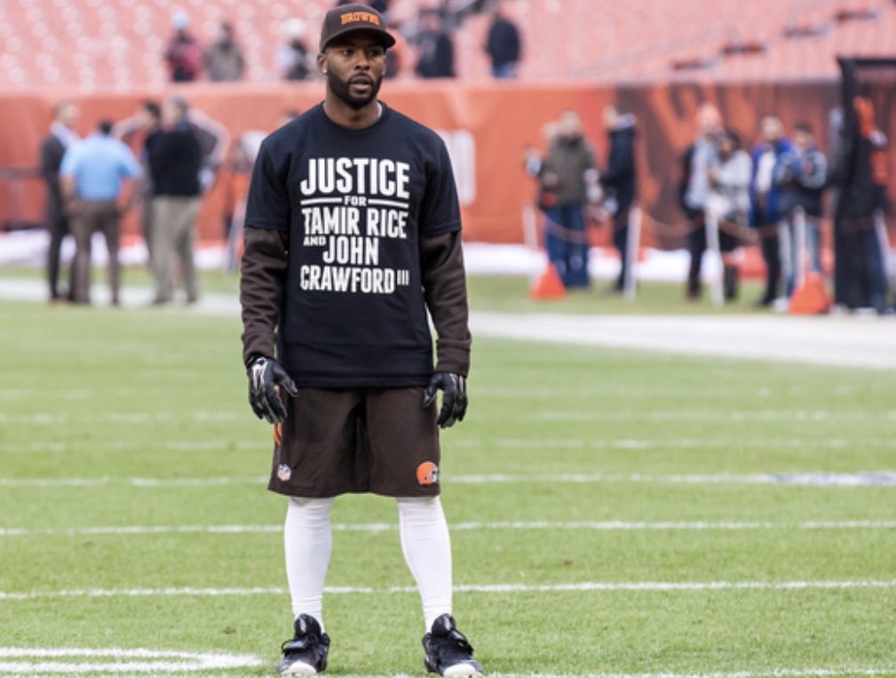 Here is Odell Beckham Jr. Advocating for social justice. #PHED135