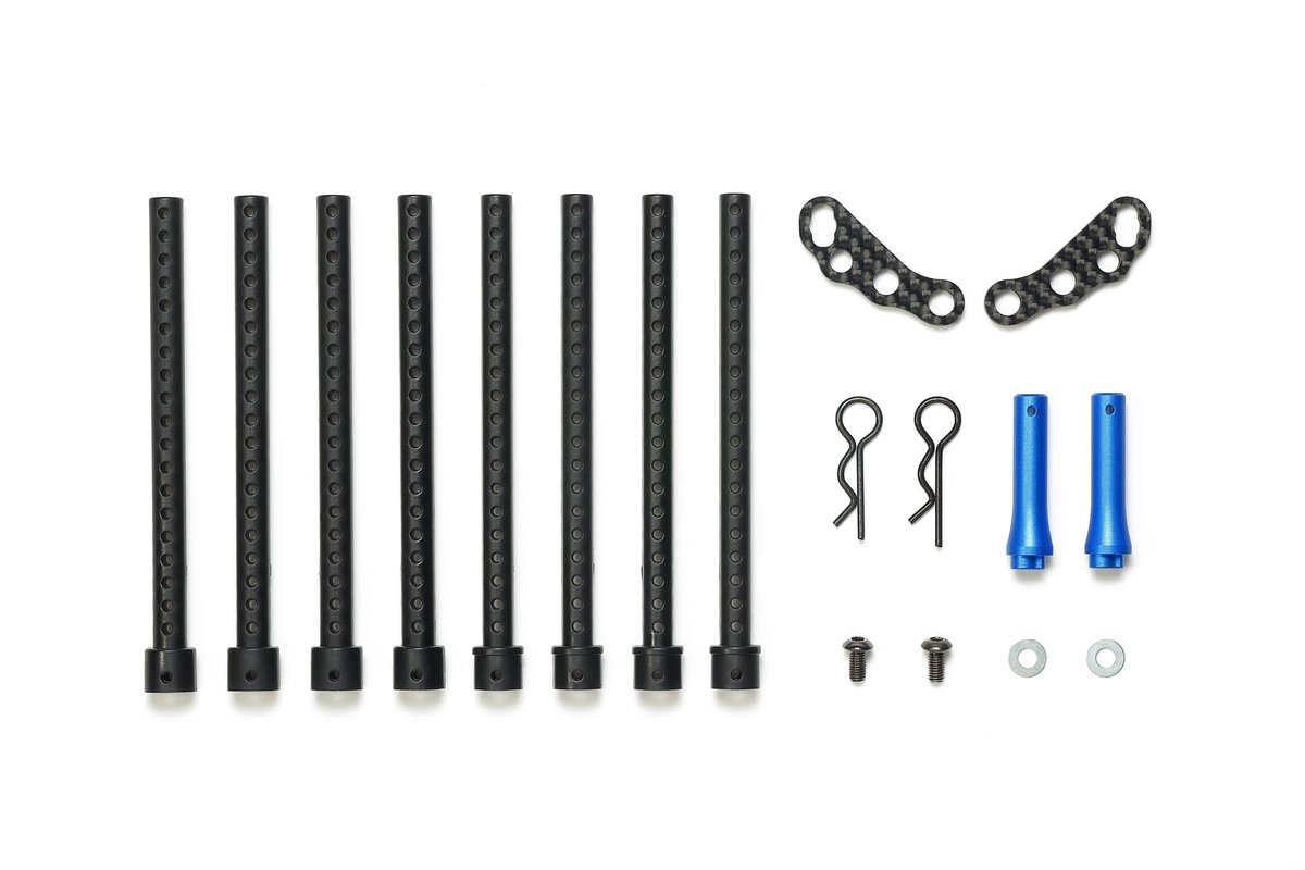TamiyaUSA's tweet photo. Available early 2024 so you can update your TA08 to the R Spec.
22081 TA08R Aluminum Motor Mount
22082 TA08R Carbon Upper Deck (2.0mm Thick)
22083 TA08 Aluminum Front Upper Arm Mounts
22084 TA08 Aluminum Rear Upper Arm Mounts
22085 TA08 Reinforced Rear Body Mount Set #tamiya https://t.co/LhjPNkqs8c