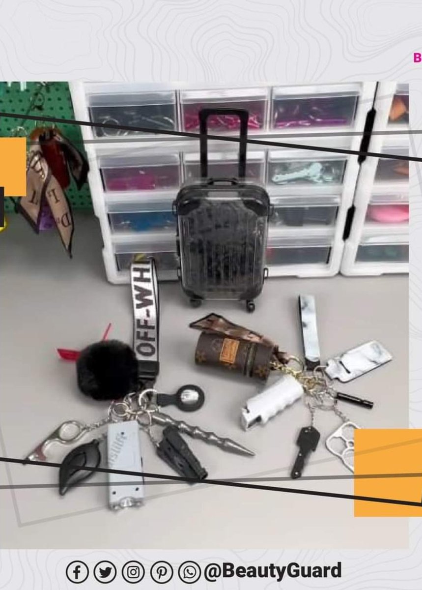 BeautyguardUS's tweet image. Elevate your style, empower your safety! 💋✨ 
Shop now at beautyguard.wed2c.com

#safetykeychain #selfdefensekeychain #pepperspray #selfdefense #keychains #safetyfirst #staysafe #safety #smallbusiness #womensupportingwomen #womenempowerment #safetywhistle #campussafety