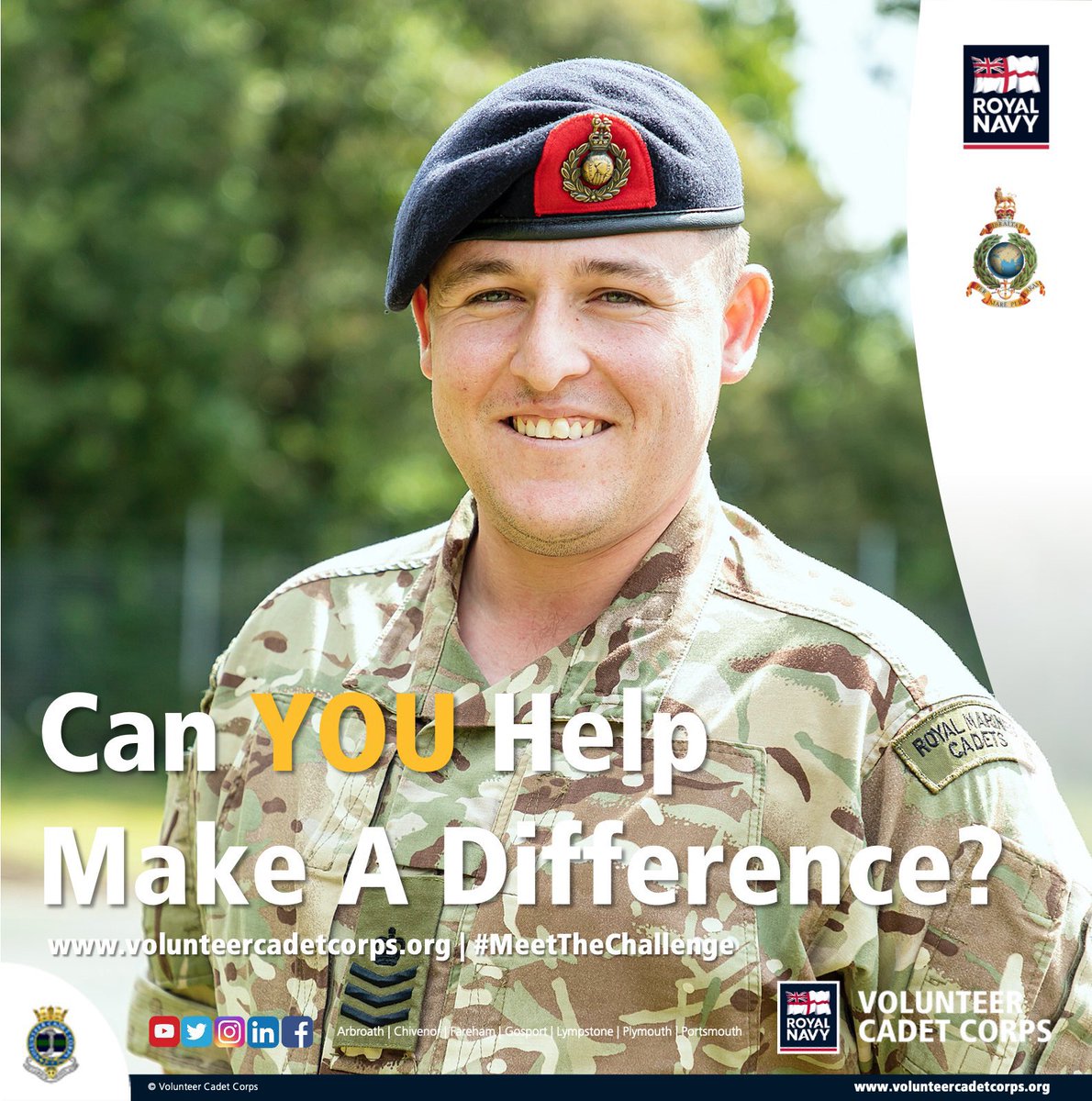 Why not end 2023 by volunteering! We’d love to hear from potential volunteers for your local @VCCcadets Unit! You can help young people make new friends, learn new skills, provide exciting opportunities and much, much more! Find out more at volunteercadetcorps.org