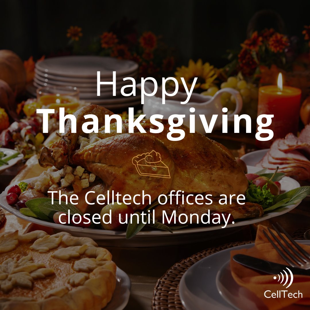 CelltechCorp's tweet image. As we gather around the table this #Thanksgiving, we find ourselves reflecting on the incredible journey we&apos;ve shared over the past year. We want you to know that we are deeply grateful for the trust and partnership you&apos;ve bestowed upon us. #ThankYou