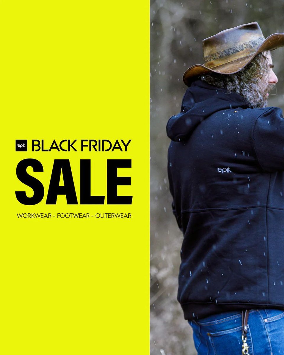 epikworkwear's tweet image. ❄️ It's getting cold outside! Drop by our website for a 40% discount on HEAVY DUTY sweatshirts. 🔥

🔗 Online Store: epik.us.com 

#EpikWorkwear #ColdWeather #WorkOutside #Sweatshirt #WorkClothes #WarmWear #StayWarm