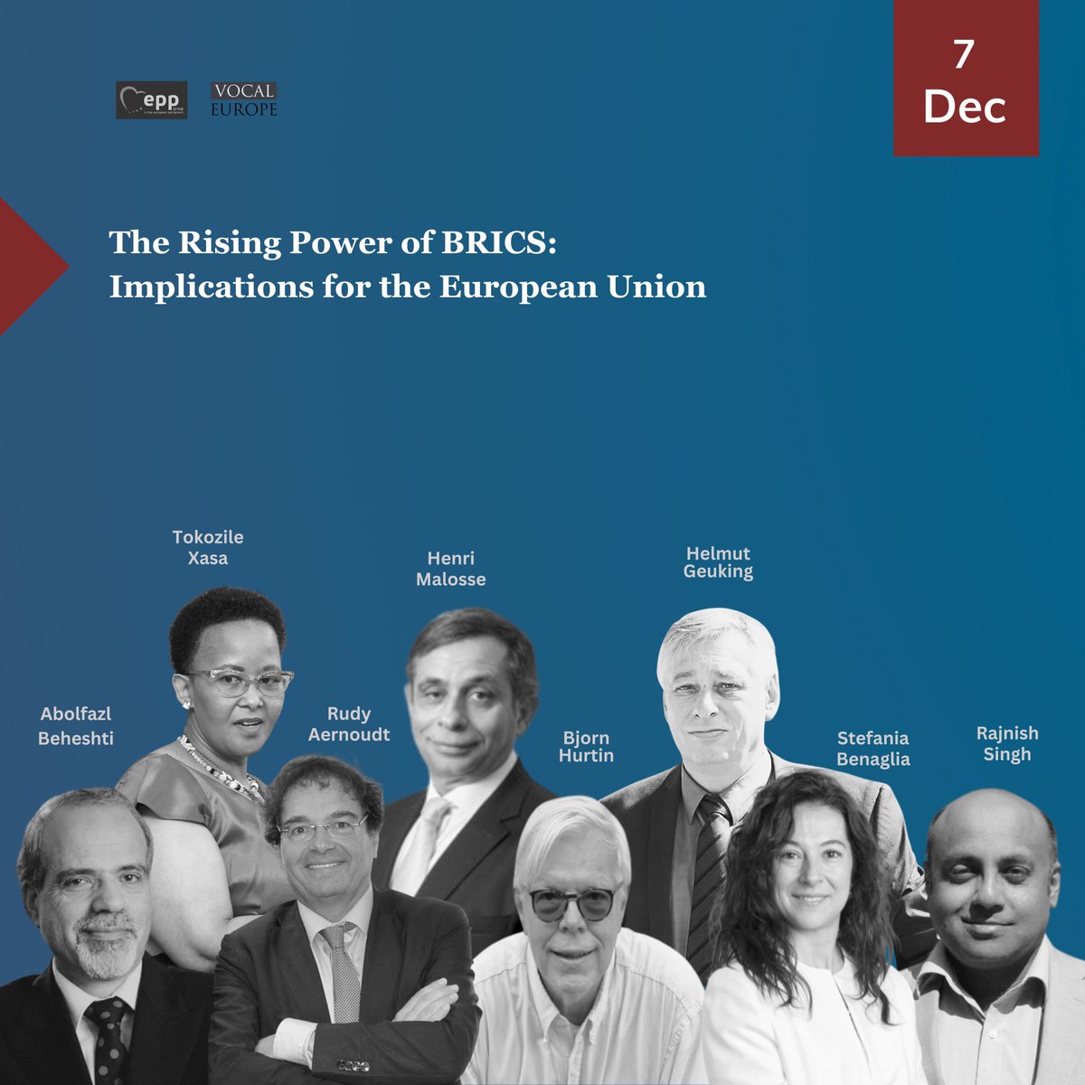 POLICY DEBATE 💡 | The Rising Power of BRICS: Implications for the European Union 

🔗 vocaleurope.eu/policy-debate-…