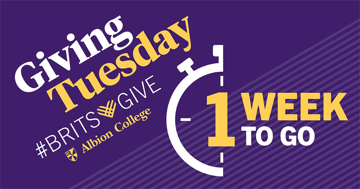 Albion College tweet media