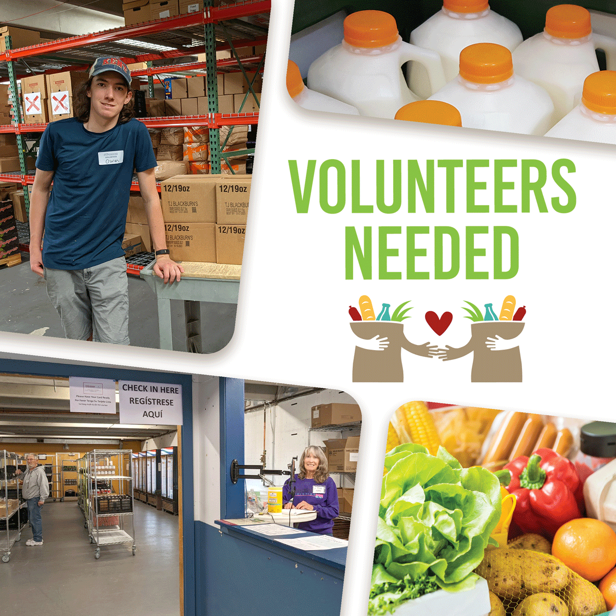 We are searching for #volunteers to help at the IFCS Food Market over upcoming holiday breaks. We have short &amp; long term, and even one-time opportunities. Students, families, and small groups (up to 6) are welcome! Learn more at: rb.gy/k97xl