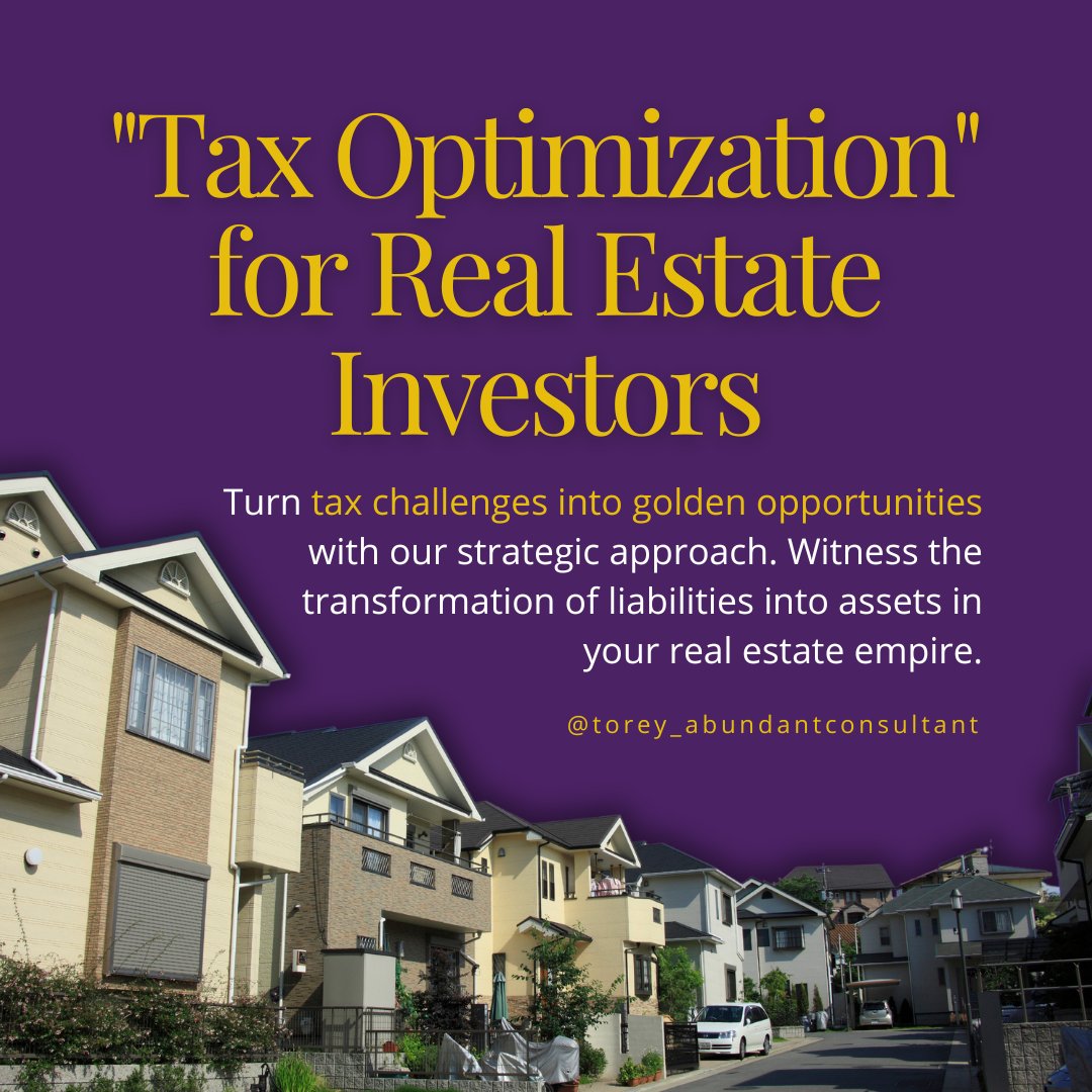 Uncover the potential in every tax challenge with our strategic approach. Watch as we turn liabilities into assets, optimizing your real estate empire for financial success. 💼🏡 #TaxOptimization #RealEstateInvesting