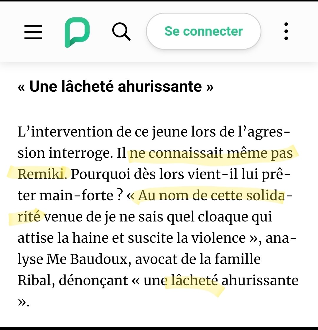 KarenAdhar's tweet photo. Nouvelle info: Belkhacem n'aurait connu ni #KevinRibal ni... Remiki mais l'a épaulé et frappé sa victime en train de mourir, une solidarité spontanée qui sidéra au tribunal. Son avocate Rozenna Gorlier pourrait avoir plus de décence en s'attaquant à l'"émotion" face à "la gifle". https://t.co/4YWW9a92i5