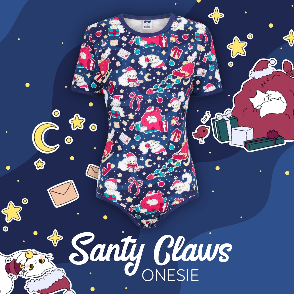 OnesieDownunder's tweet photo. COMING SOON:
🐱 Santy Claws Onesie 🐱
🎁 Designed By: @PuppitKitten

RELEASE DATE &amp; TIME:
AEDT: 10:00AM, Nov 29
CET: 12:00AM, Nov 29
GMT: 11:00PM, Nov 28
EST: 6:00PM, Nov 28
PST: 3:00PM, Nov 28

NOTE:
This is a LIMITED Christmas Release. Items will NOT be restocked! https://t.co/VqF7v3rpEW