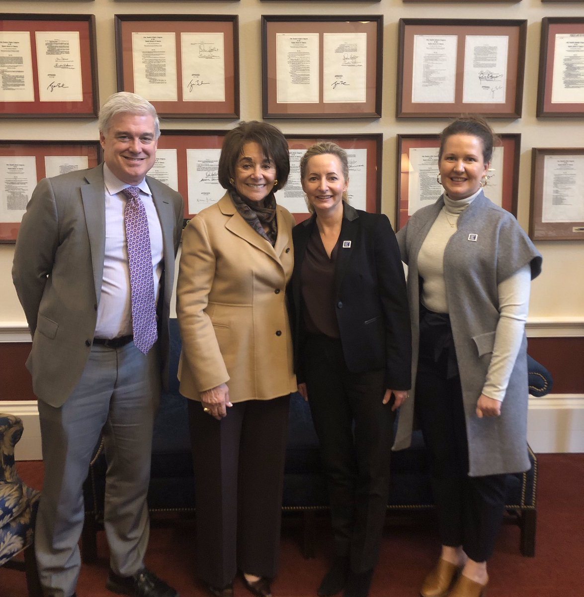 Congratulations @RepAnnaEshoo on the announcement of your retirement! Your support and being a champion for @PanCAN and everyone impacted by pancreatic cancer, has helped us come so far in the fight against this disease. From the bottom of my heart, thank you. 💜
