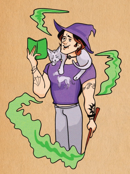 eltonhours's tweet photo. Witch!sam in a style pretty different than usual for me https://t.co/WeTmQpSpNn