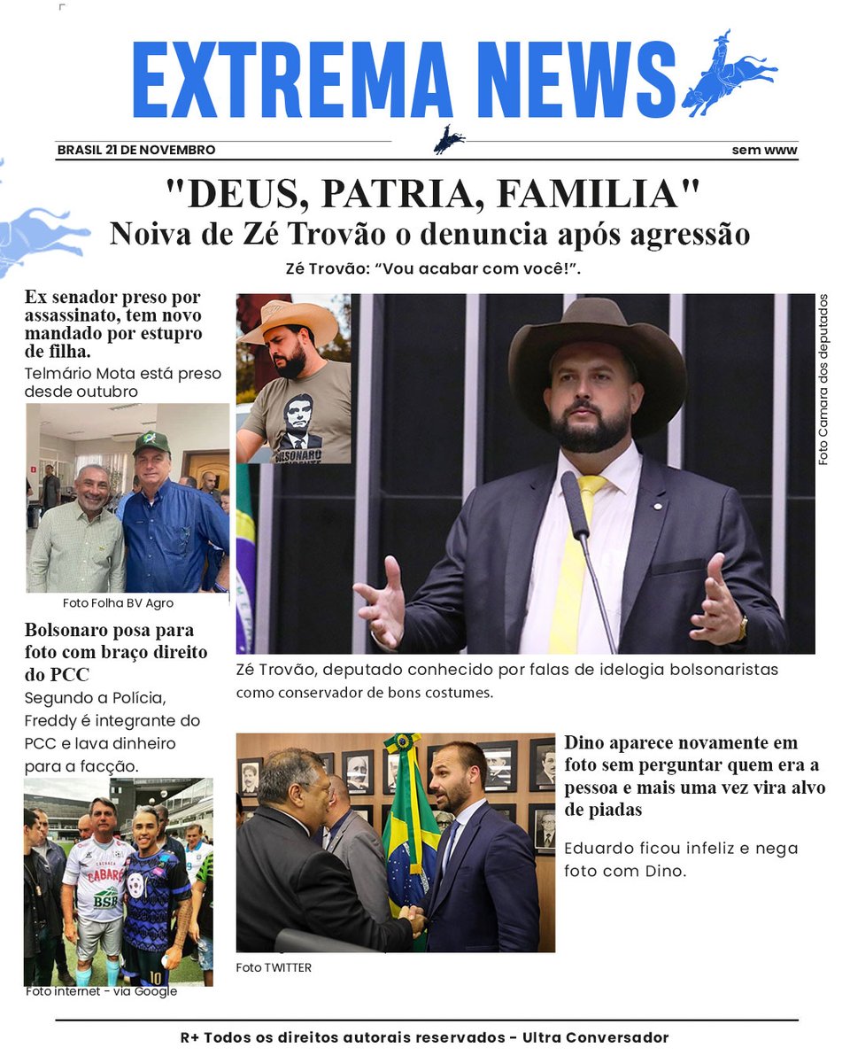 conversador57's tweet photo. VOCÊ QUER BOLSONARO PRESO?
ENTÃO ME SEGUE , POIS VOU TE SEGUIR IMEDIATAMENTE.
TEM GENTE QUE CURTE E NÃO SEGUE.
O BRASIL PRECISA DE NÓS 
RT por favor
@Nilsonhandebol https://t.co/fxhMdLBAOB