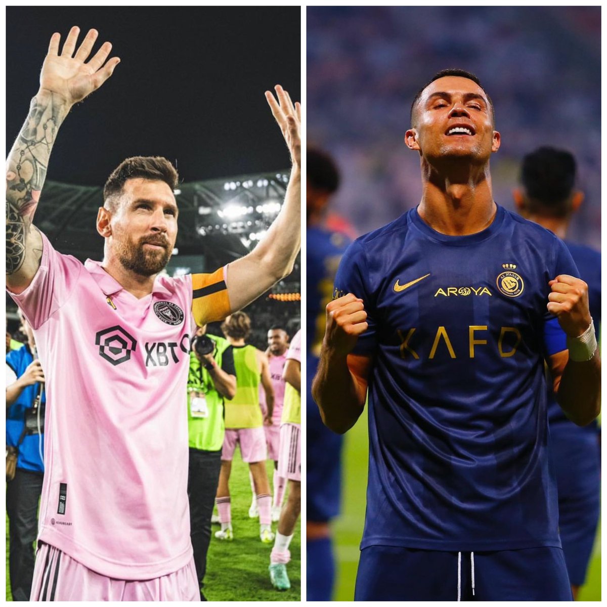 Lionel Messi and Cristiano Ronaldo are set to meet again on the pitch when Inter Miami CF face Al Nassr in the Riyadh Season Cup friendly, set for February of 2024 in the Kingdom of Saudi Arabia. One last dance. 😍